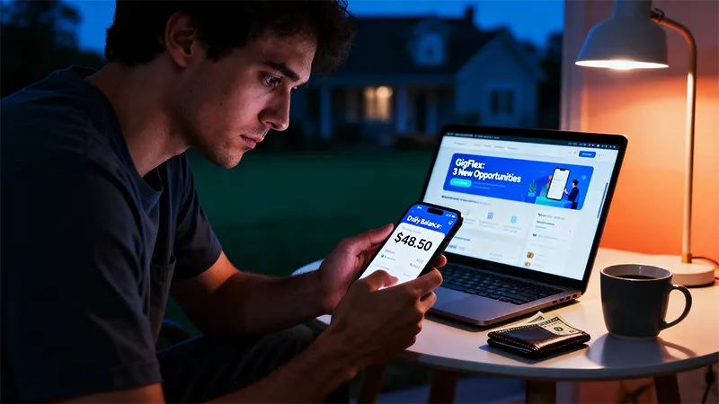 kerja online gaji harian pekerja digital rumahan